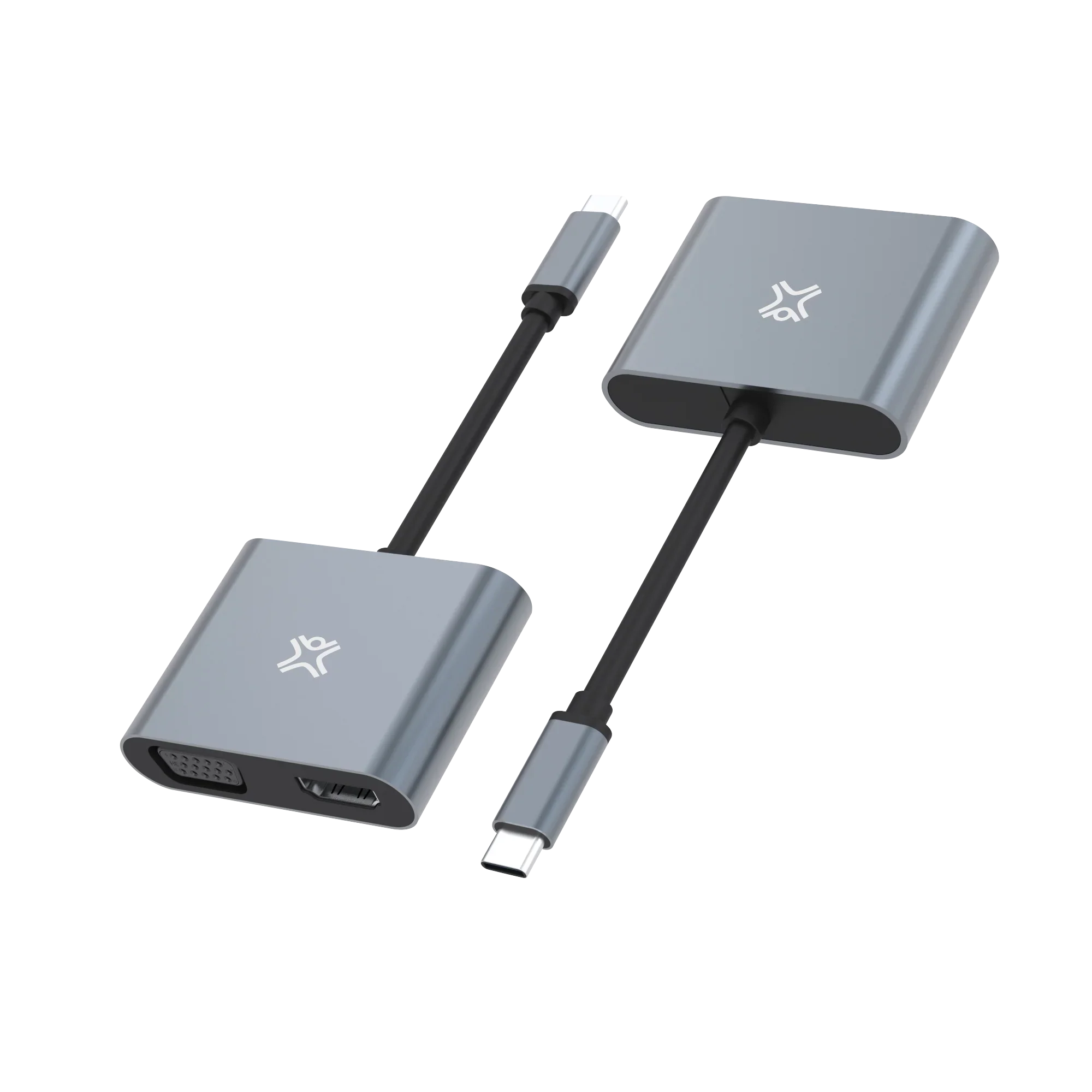 XtremeMac Type-C To HDMI & Vga Adapter - Tashqila XtremeMac Type-C To HDMI & Vga Adapter - Tashqila